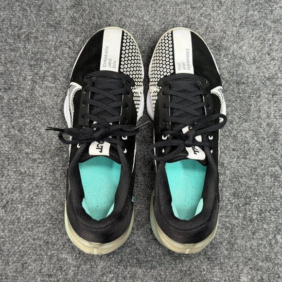 Nike Force Zoom Trout 7 Pro Baseball Cleats Men's Size 8.5 Black White Athletic - Picture 10 of 13